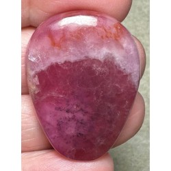 Freeform 34x26mm Cobalt Calcite Cabochon 38